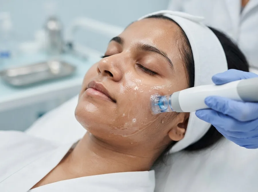 Hydrafacial treatment at Theory of Skin, Indiranagar