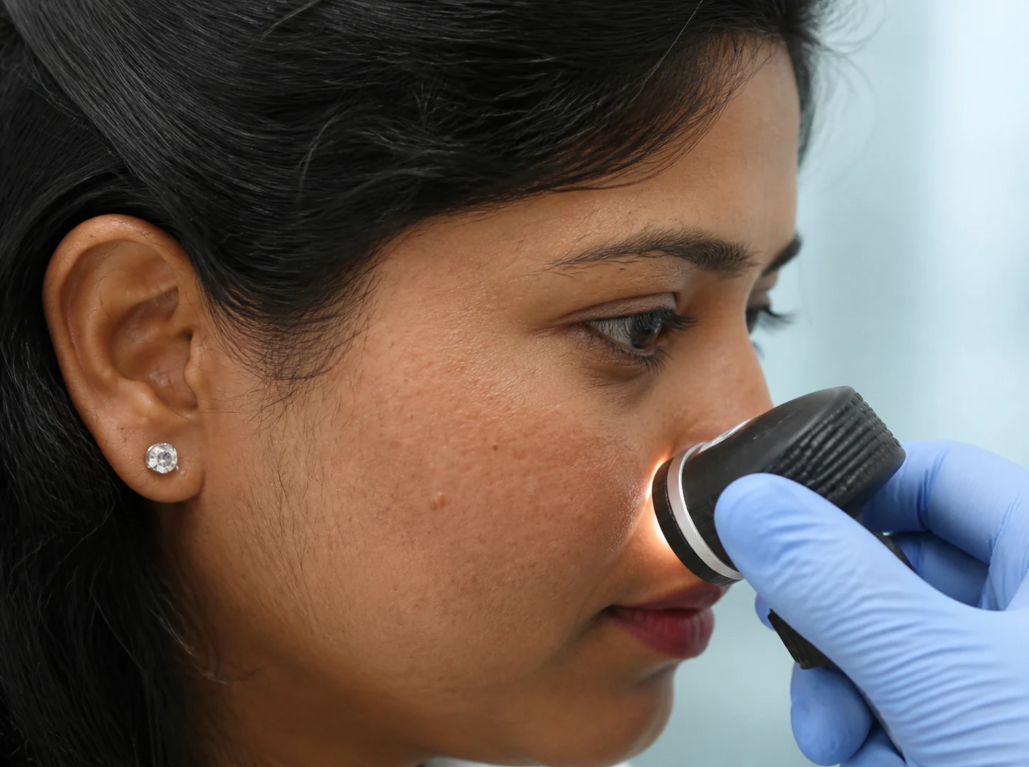 Close clinical assessment before a minor removal procedure