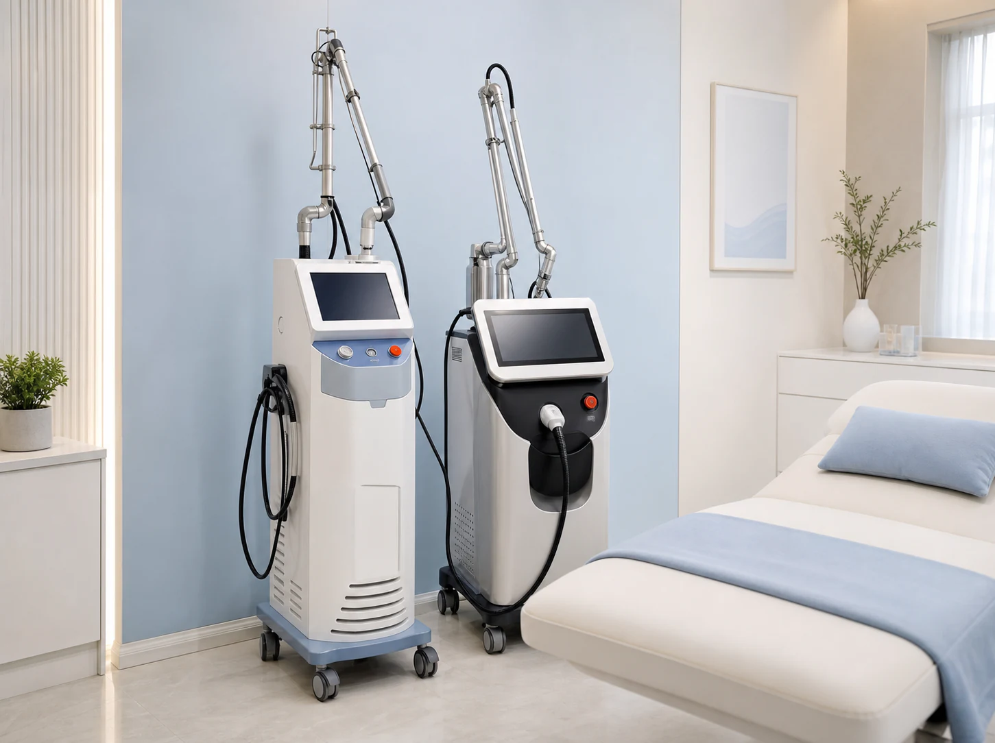 Laser treatment technology at Theory of Skin