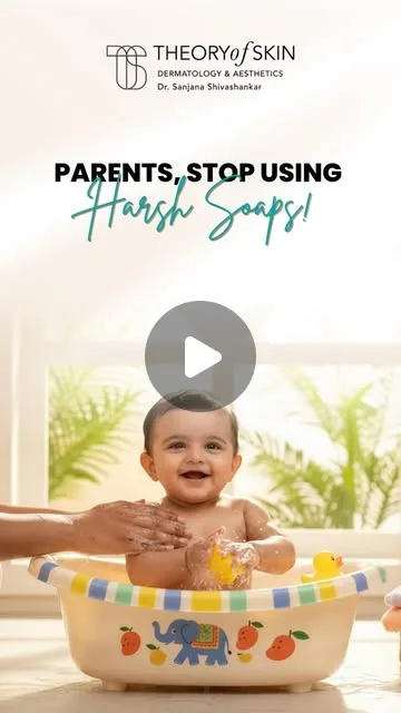 Reel for parents about children's itchy rashes, from Theory of Skin, Indiranagar