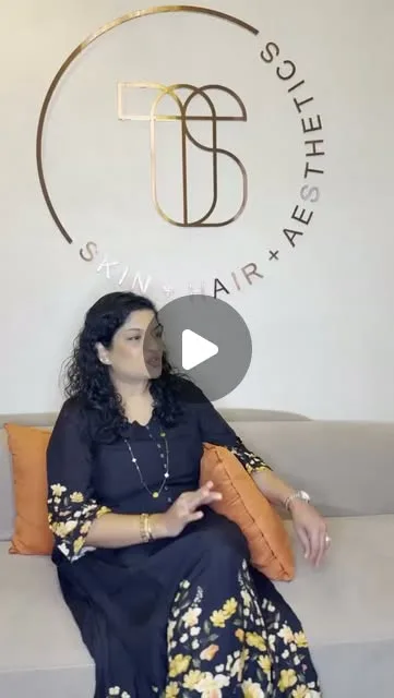 Dr. Sanjana Shivashankar at Theory of Skin, Indiranagar, talking about pigmentation